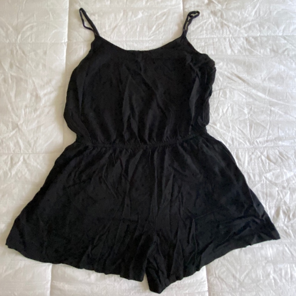 H&M black romper
